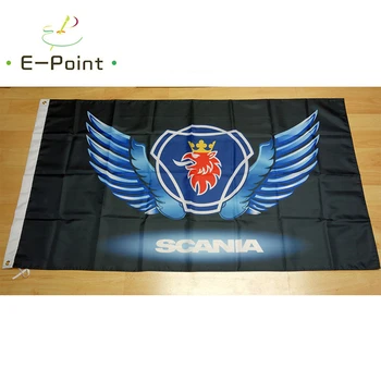 Zastavo Scania Krilo 2*3 m (60*90 cm) 3 m*5 m (90*150 cm) Velikost Božični Okraski za Dom Zastava Banner Darila