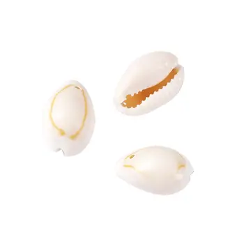 Cowrie Lupina Kroglice Ovalne Seashell za Nakit Poletje Zapestnico, Ogrlico, Uhane, zaradi Česar DIY 9~12x10~16x3~7mm, Luknjo:1~2 mm;120~150pcs