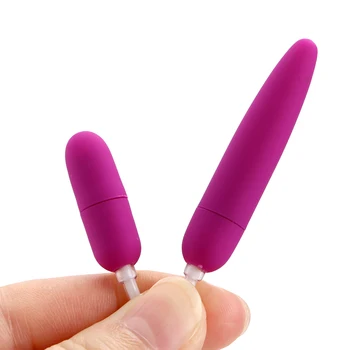 IKOKY Sečnice Stimulacije G Samem Klitoris Massager Mini Vibracijska Jajčka, Penis Plug Analni Vibrator Vagina Seks Igrače