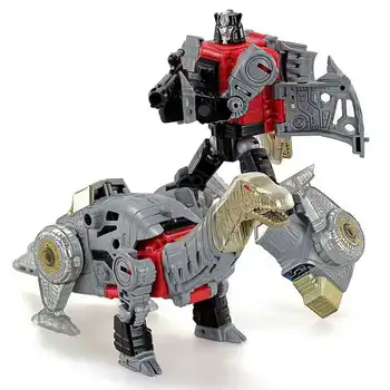 Preoblikovanje Robot Igrača Dinobot Combiner Dinozaver Sestavljeni Deformacije Megazords PVC Številke Otroci Darila Božič