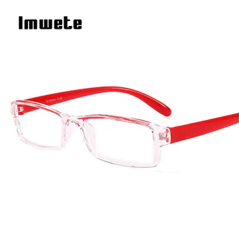 Imwete Ultra-lahka za Branje Očala Moški Ženske Anti-utrujenost Očala Klasičnih Smolo Očala za Vid Točk +1.0 1.5 2.0 2.5 3.0