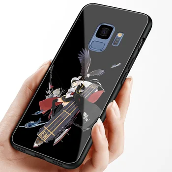 Podjetje Azur Lane Anime Mehki Silikonski Stekla Telefon Primeru Lupini za Samsung Galaxy S8 S9 S10e S10 Opomba 8 9 10 Plus