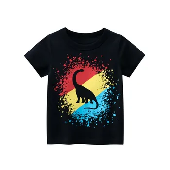 Yocute Childern T-shirt Poletje 2021 Novi Otroci, Oblačila, Bombaž Baby Fantje Oblačila, Casual Stil, Risanka Design Malčka Fant T-shirt