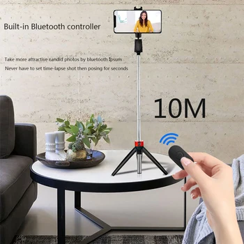 Brezžična tehnologija Bluetooth 4.0 Selfie Stick Mini Prenosni Mobilni Telefon Stojalo Zložljivo Selfie Palico Za Gopro in Šport Akcijske Kamere