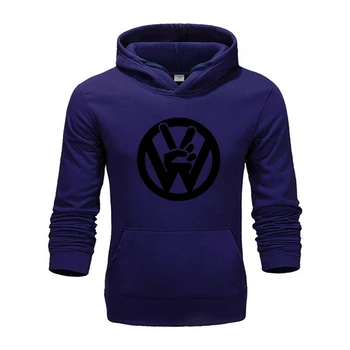 VW-Mir-Ljubezen, Tiskanje Mens Hoodies Hooded Ulične Hip Hop Modni Flis pulover s kapuco Moških 2020 Jeseni, Pozimi Športna Majica Vrhovi