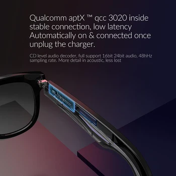 Nadgradnjo Bluetooth 5.0 Pametna Očala Glasba Glasovni Klic sončna Očala Se Lahko primerja S Recept Objektivi Združljive IOS Android
