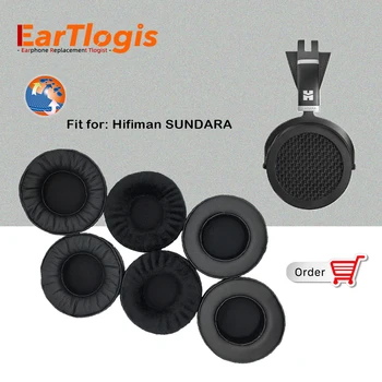 EarTlogis Zamenjava Blazinic za Hifiman SUNDARA sestavni Deli Slušalke Earmuff Kritje Blazine Skodelice Blazino