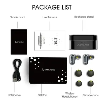 ZLOG S101 Močan bas TWS brezžične slušalke za zmanjšanje hrupa za glasbo QCC3020 Čip za ZLOG S101 brezžični športne Slušalke