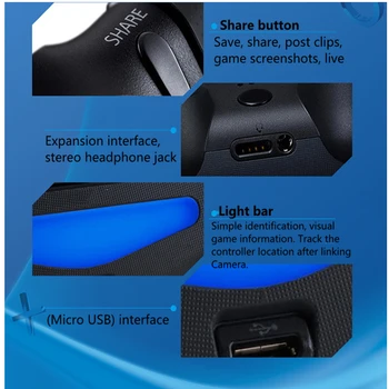 Brezžični Gamepad PS4 Gamepad Za PS4 Krmilnik Bluetooth Krmilnik za Palčko za Dualshock 4 za Play Station 4 manette ps4