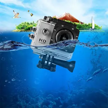 2,0-Palčni Full HD 1080P Nepremočljiva Kamere Avto Motorcyce Športnih DV Šel Avto Cam Pro Kamere Cam Oprema