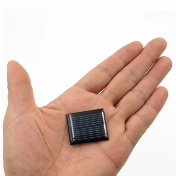 10pcs /veliko Sončne celice, 1V 80mA Standard Epoksi Polikristalni Silicij DIY Baterijo Napolnite Modul Mini Sončne Celice igrača