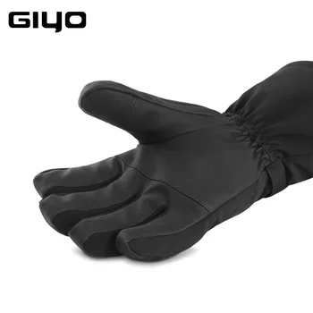 Zimski kolesarski zadebelitev rokavice vodotesen svetlobni TPU zaslon na dotik polno prst rokavice -30-40 stopinjah Celzija zunanje športne rokavice