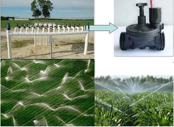 Dobava vode-prihranek namakalni ventil 2 način plastičnih ventil NC nastavljiv pretok ventil