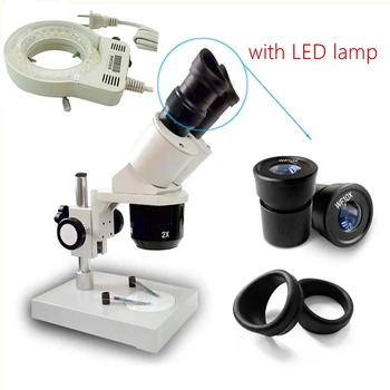 Mobilni strokovnjaka za Popravilo kateri je daljnogled Stereo Mikroskop Industrijske Pregled Orodje z LED Luči