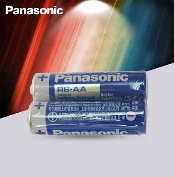 12pcs Panasonic R6 1,5 V Baterije AA Alkalne Baterije, Brez živega Srebra, Suhe Baterije Za Električne Igrače Svetilka Ura Miško