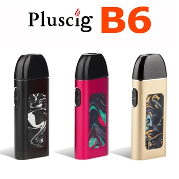 Pluscig B6 Zaračuna Elektronska Cigareta Toplote Vape Polje Komplet do 10 zaporednih smokable združljivost z Ogrevanjem Tobak stick