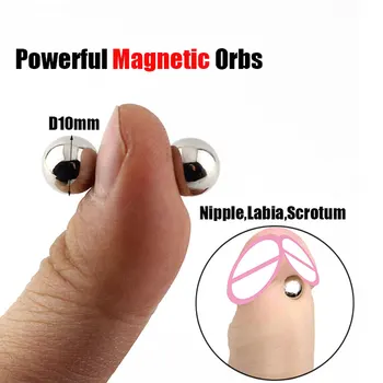 Velik, Močan Magnetni Orbs Cucla Objemke Velik Dildo G-spot Vibrator Maziva Stimuliranje Ščegetavčka Spolnih Igrač Za Moške, Ženska Pari