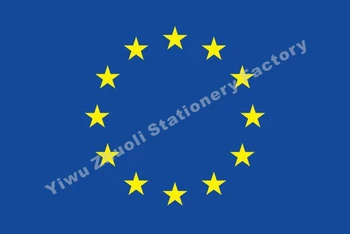 Evropa Zastavo 150X90cm (3x5FT) 120 g 100D Poliester Dvojno Žico in Visoko Kakovost Brezplačna Dostava