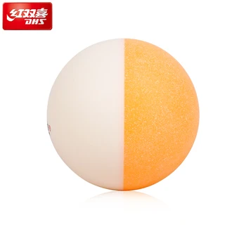 DHS DVOKOMPONENTNO Barvo žoge 2018 Nov material dvojno barvo seamed ABS D40+ Plastični namizni tenis žogo ping pong poli