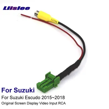 Za Suzuki Vitara Suzuki Jimny~2019 Prvotni Vhod RCA Žice Kamera Zadaj Stikalo za Napajalnik Priključek za Kabel