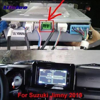 Za Suzuki Vitara Suzuki Jimny~2019 Prvotni Vhod RCA Žice Kamera Zadaj Stikalo za Napajalnik Priključek za Kabel