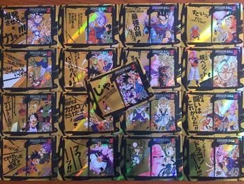 49PCS CD DVD Dragon Ball Z Polno Izdaja Kritje Naslov Kartic Flash Igre Zbiranje Kartic Darila za Otroke Božična Darila