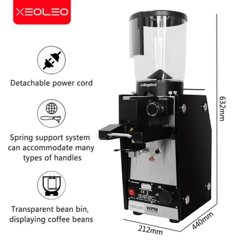 Mala prača mlinček za kavo, Električni mlinček za kavo Komercialne strokovno espresso aparat za kavo