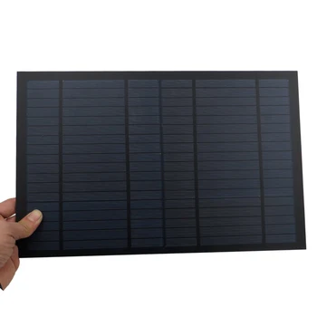 Sončne celice 10W 0.55 A 18V Celice DIY Polnilec Mini Sončne celice, Kitajska Modul Solarni Sistem Celic za Mobilni Polnilnik Igrača