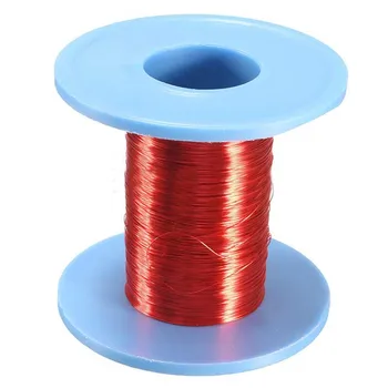 100M Rdeče Magnetne Žice 0,2 mm QA Lakiranih Bakrene Žice Magnetne Tuljave za Navijanje Za Električni Pralni DIY Elektromagnet, zaradi Česar