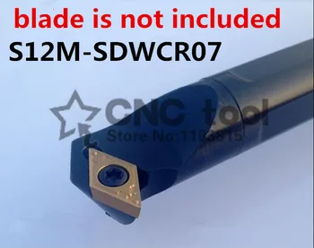 S12M-SDWCR07/ S12M-SDWCL07 obračanja orodje držalo 10 mm notranji Stružni Vijak Zaklenjena CNC Stružnica Orodje Imetnik Za DCMT070204 Ins