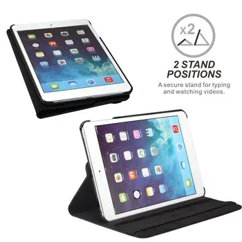 Za iPad 2 3 4 Primeru 360 Stopinj Vrtljivo PU Usnje Cover za Apple iPad 2 3 4 Stojalo Držalo Primerih Pametnih Tablet A1395 A1396 A1430