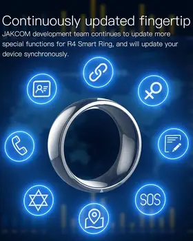 2020 Jakcom R4 Smart Obroč 3-dokazilo App Omogočeno Nosljiva Tehnologija Čarobni Prstan Za IOS, Android, Windows NFC Pametni Telefon Pribor