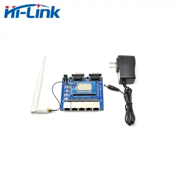 Brezplačna dostava Hi-Link UART vgrajena wifi brezžični MT7628 openwrt modul RAM 128m flash 32 MILIJONOV Ethernetni Usmerjevalnik Modul HLK-7628N