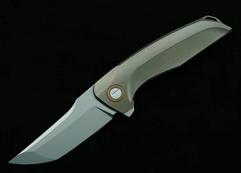 LEMIFSHE Hokaido Flipper folding nož M390 rezilo titanove zlitine ročaj prostem kampiranje žep kuhinjski nož za sadje EOS orodje
