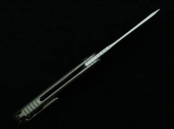 LEMIFSHE Hokaido Flipper folding nož M390 rezilo titanove zlitine ročaj prostem kampiranje žep kuhinjski nož za sadje EOS orodje