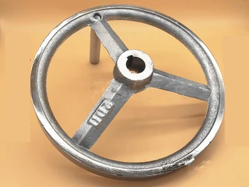1 KOS CNC 3D Tiskalnik ročno kolo Trapezno Povzroči luknjo za Vijak premera 10 mm 12 mm 14 mm-20mmCast železa galvanizacijo Trdna kolesa