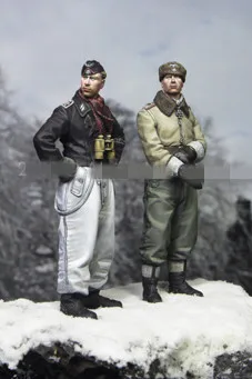 1/35 Smolo Slika Model Kompleti WW2 nemški vojaki Pozimi Nesestavljeni unpainted