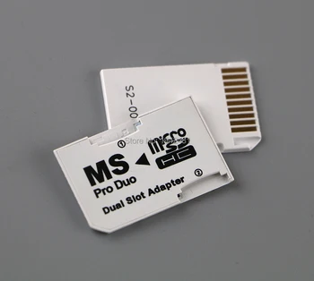 OCGAME 3pcs Micro SD SDHC TF, da Memory Stick MS Pro Duo Adapter Dvojno režo adapter Pretvornik za Bralnik Kartic za PSP1000 2000 3000