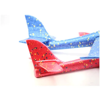 36 cm DIY, ki plujejo pod letalo Roko Vrgel ki Letijo Padalo letala Igrače Za Otroke Pene Letala, Model Stranka Prostem Polnil Padalo
