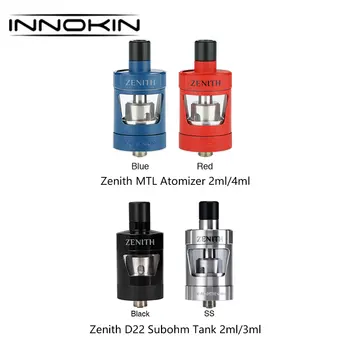 Prvotne Innokin Zenit REFERENCE Razpršilo 4ml Zmogljivosti VS Innokin Zenit D22 Subohm Tank 3ML Elektronska Cigareta Ecig Razpršilo