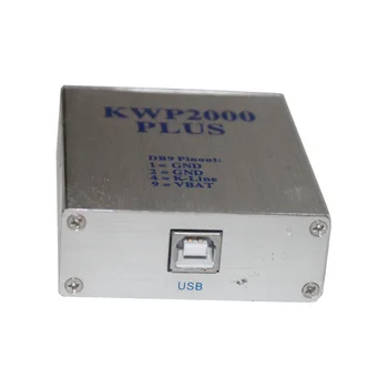 Vroče Prodajo KWP2000 Plus OBDII OBD2 ECU Chip Tuning Orodje KWP 2000 ECU Plus ECU Flasher Smart Remapping Dekodiranje Brezplačno Ladja
