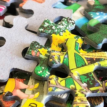 Jigsaw Uganke 1500 Kosov Dubaj Mesto Nočni za Odrasle Zanimivo Mesto Pokrajine Puzzle Igrače DIY Sestavljanje Puzzle Igre