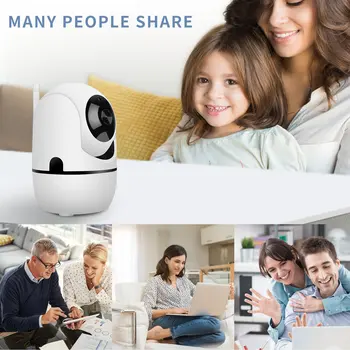 Webcam Smart Wifi Kamera HD 1080P Oblak Brezžična IP Kamera Intelligent Auto Tracking Človekovih Home Security Nadzor