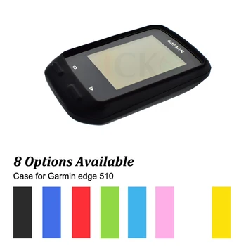 Gume Zaščitite Kožo Primeru za Kolesarski Računalnik GPS Garmin Edge 510 Muti-Barve