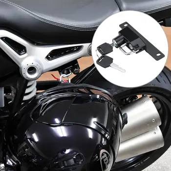 Motoristična Čelada Zaklepanje Motocikel Levi Strani Zlitine Čelada Zaklepanje Gori Univerzalnim Kavljem za BMW R Devet T Modeli 2016