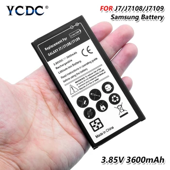 Baterijo telefona 3.85 V 3600mAh Litijeva Baterija za ponovno Polnjenje Za Samsung Galaxy J7 2016 Edition J710/SM-J7109/SM-J7108/SM-J710F
