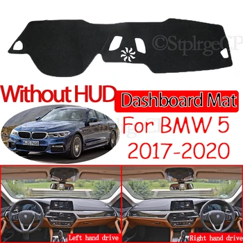 Za BMW Serije 5 G30 2017 2018 2019 2020 Anti-Slip Mat nadzorna plošča Pokrov Pad Dashmat Preprogo Cape Pribor 520i 525i 530i 540i