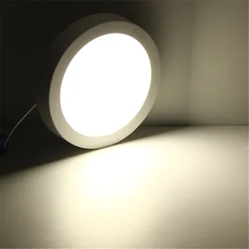 Površina Vgrajena LED Stropna Luč 9W 15W 25 W Plošča Lučka za Toplo/Naravne/Hladno Bela AC85-265V Krog Kvadratnih LED Spot Luči za Dom