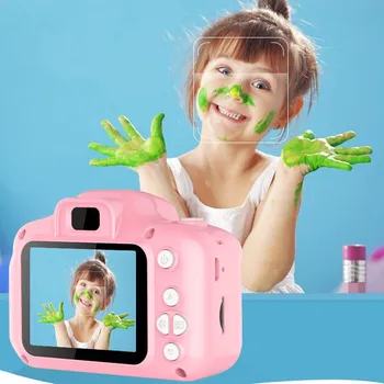 Otroci Kamera HD Otrok Digitalni Fotoaparat Izobraževalne Igrače 10 Jeziki, Podprti Otrok Darilo za Rojstni dan Igrače
