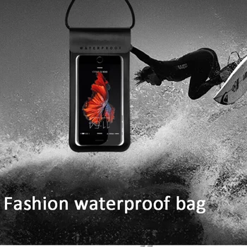 Nepremočljiva Telefon mobilni vrečko vratu torbica Plavanje Vrečko Vrečka handyhülle mit band za iPhone 6 7 8 X/8 Plus xiaomi huawei